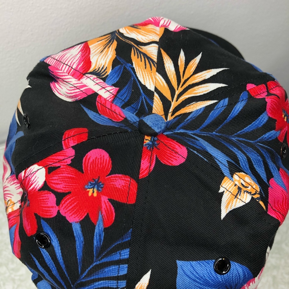 Vintage Poulan Pro Power Equipment Floral SnapBack Hat - Picture 9 of 12